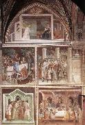Barna da Siena Scenes from the New Testament oil on canvas